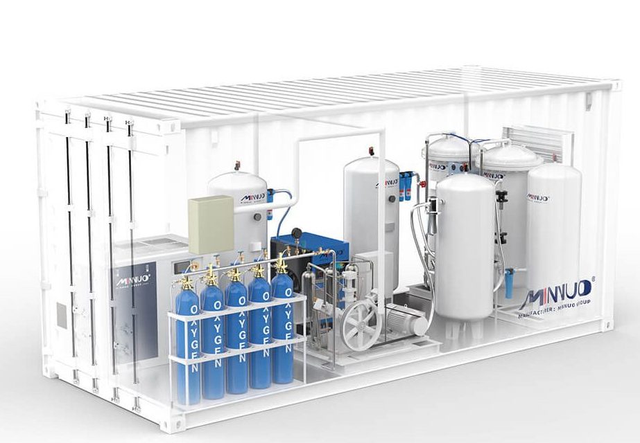 计算工业PSA氧气发生器的最佳尺寸和容量